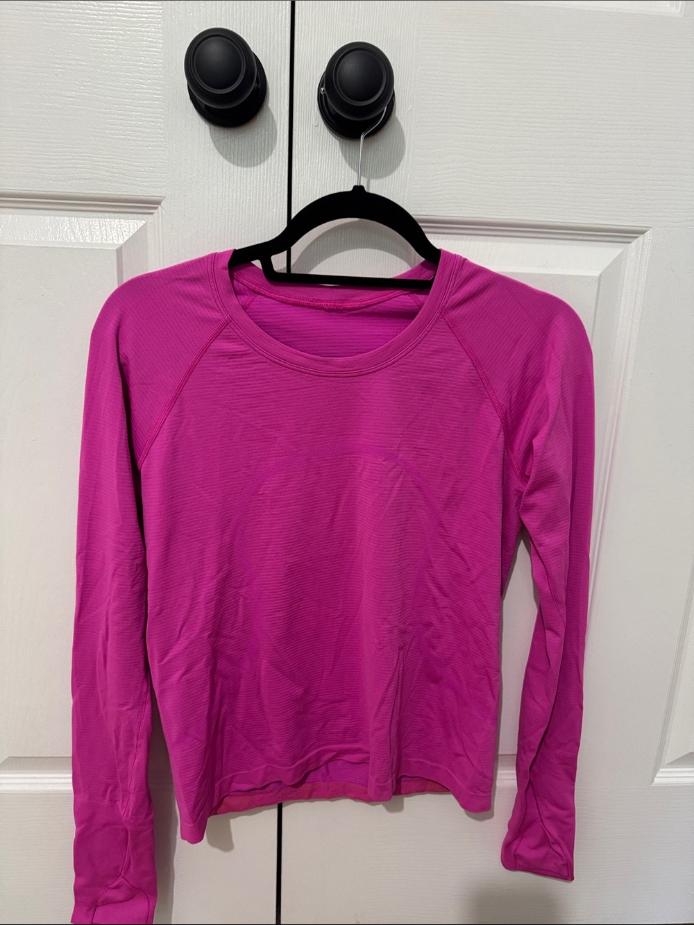 LIKE NEW Lululemon Run Swiftly Tech Top - Pink